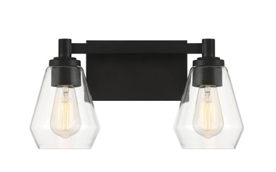 Bathroom Fixtures Two Lights by Minka-Lavery ( 7 | 5702-66A Clarity ) 