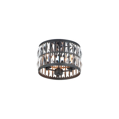 Flush Mounts Cage Style by Maxim ( 16 | 21810BCBK Madeline ) 