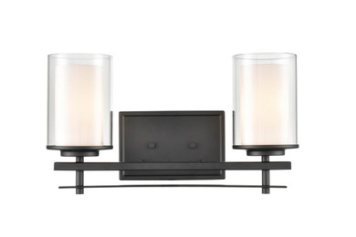 Bathroom Fixtures Two Lights by Millennium ( 59 | 5502-MB Huderson ) 