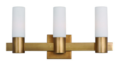 Bathroom Fixtures Three Lights by Maxim ( 16 | 22413SWNAB Contessa ) 