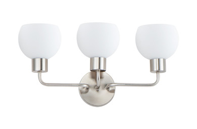 Bathroom Fixtures Three Lights by Maxim ( 16 | 11273SWSN Coraline ) 