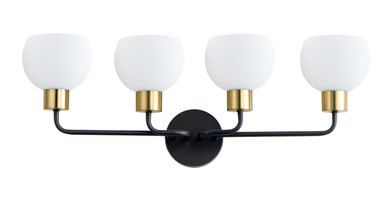 Bathroom Fixtures Four Lights by Maxim ( 16 | 11274SWBZSBR Coraline ) 