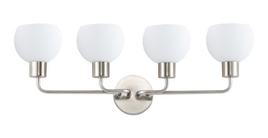 Bathroom Fixtures Four Lights by Maxim ( 16 | 11274SWSN Coraline ) 