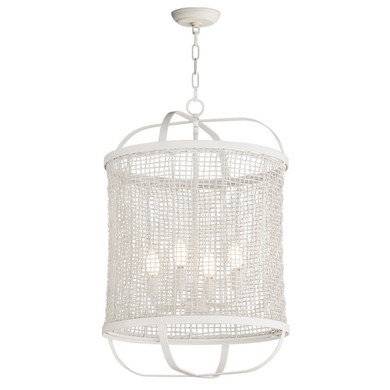 Foyer/Hall Lanterns Open Frame by Maxim ( 16 | 22474WWT Cestino ) 