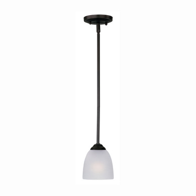 Mini Pendants Glass Down by Maxim ( 16 | 92061FTBK Stefan ) 