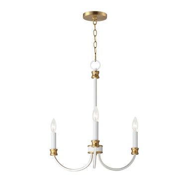 Mini Chandeliers Candle by Maxim ( 16 | 11373WWTGL Charlton ) 