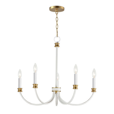 Mid. Chandeliers Candle by Maxim ( 16 | 11375WWTGL Charlton ) 