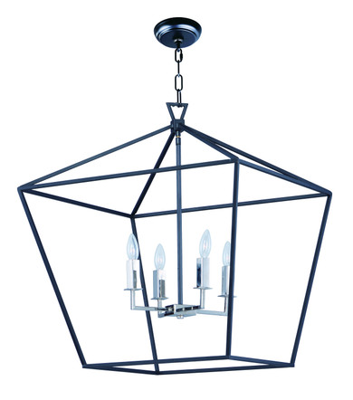 Foyer/Hall Lanterns Open Frame by Maxim ( 16 | 25155TXBPN Abode ) 