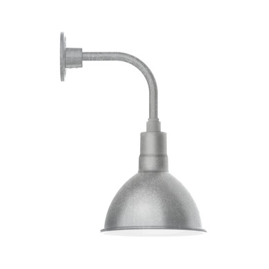 Exterior Wall Mount by Montclair Light Works ( 518 | GNT115-49 Deep Bowl ) 