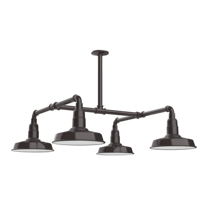 Exterior Chandeliers by Montclair Light Works ( 518 | MSP181-51-T30 Warehouse ) 