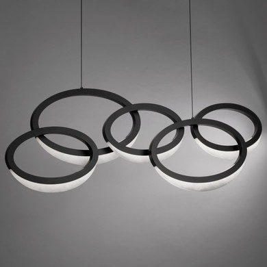 Linear/Island Ring/Halo by Modern Forms ( 281 | PD-56246-BK Orion ) 