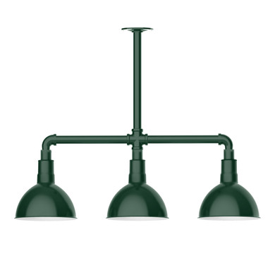 Exterior Chandeliers by Montclair Light Works ( 518 | MSK114-42-T30 Deep Bowl ) 