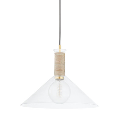 Pendants Glass Down by Mitzi ( 428 | H622701L-AGB Besa ) 