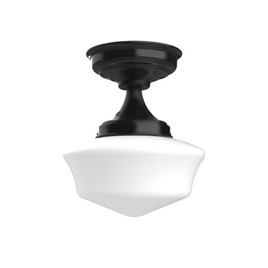 Semi-Flush Mts. Glass Down by Montclair Light Works ( 518 | FMA021-41 Schoolhouse ) 