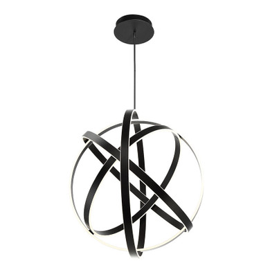 Large Chandeliers Sphere by Modern Forms ( 281 | PD-61738-BK Kinetic ) 