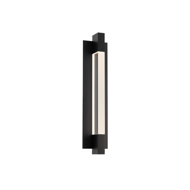 Exterior Wall Mt./Flush by Modern Forms ( 281 | WS-W30424-30-BK Heliograph ) 