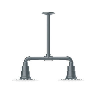 Exterior Hanging by Montclair Light Works ( 518 | MSB157-40-T30-G05 Radial ) 
