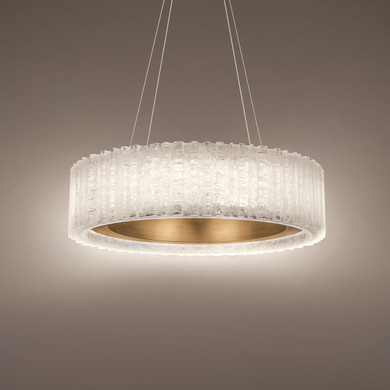 Mid. Chandeliers Glass Down by Modern Forms ( 281 | PD-70128-AB Rhiannon ) 