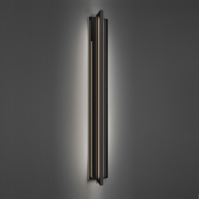 Exterior Sconces by Modern Forms ( 281 | WS-W70560-BK Krimp ) 