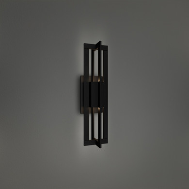 Exterior Wall Mount by Modern Forms ( 281 | WS-W78520-40-BK Gander ) 
