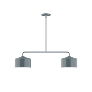 Linear/Island 2 Light Bar by Montclair Light Works ( 518 | MSG419-40 Axis ) 