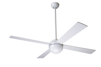 Fans Damp Location by Modern Fan Co ( 201 | BAL-GW-42-WH-NL-003 Ball ) 