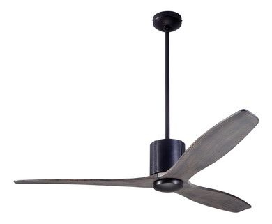 Fans Damp Location by Modern Fan Co ( 201 | LLX-DBBK-54-GY-NL-RC LeatherLuxe DC ) 
