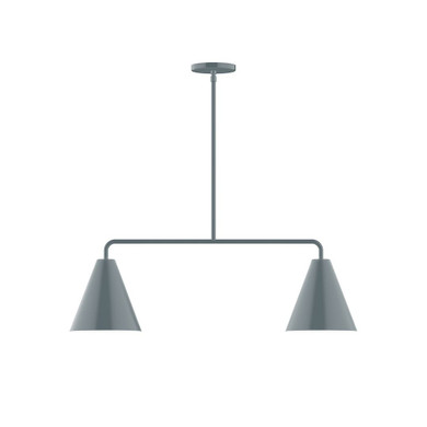 Linear/Island 2 Light Bar by Montclair Light Works ( 518 | MSG420-40-L10 Jynx ) 
