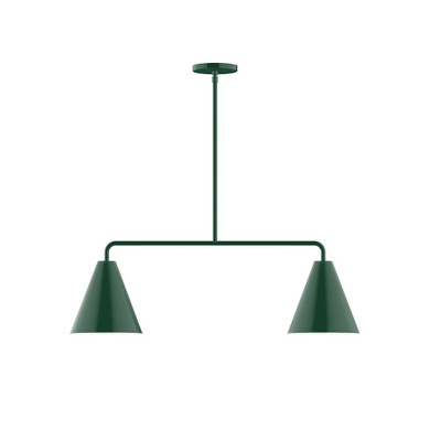 Linear/Island 2 Light Bar by Montclair Light Works ( 518 | MSG420-42-L10 Jynx ) 