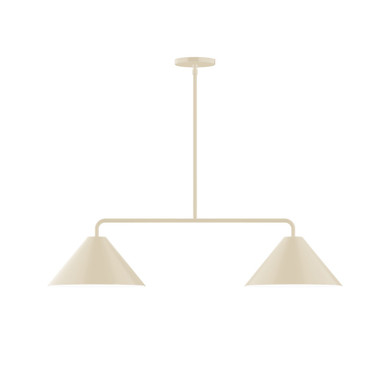 Linear/Island 2 Light Bar by Montclair Light Works ( 518 | MSG422-16 Pinnacle ) 