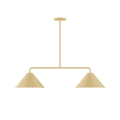 Linear/Island 2 Light Bar by Montclair Light Works ( 518 | MSG422-17 Pinnacle ) 