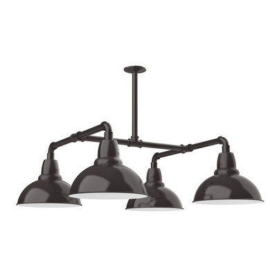 Exterior Chandeliers by Montclair Light Works ( 518 | MSP106-51-T30 Cafe ) 