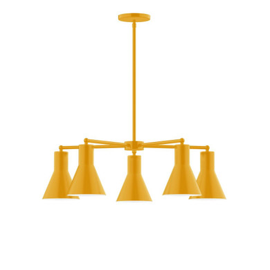 Mid. Chandeliers Glass Down by Montclair Light Works ( 518 | CHC436-21-L10 Flare ) 
