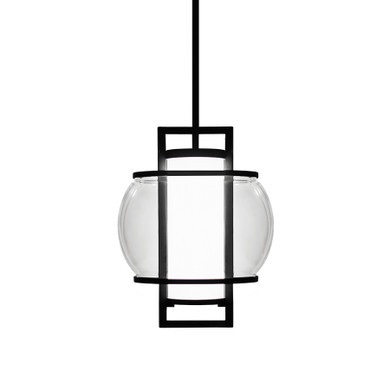 Pendants Glass Down by Modern Forms ( 281 | PD-W74615-BK Lucid ) 