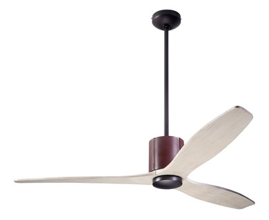 Fans Damp Location by Modern Fan Co ( 201 | LLX-DBCH-54-WW-NL-WC LeatherLuxe DC ) 