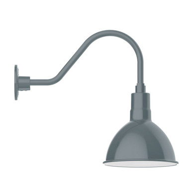 Exterior Wall Mount by Montclair Light Works ( 518 | GNA115-40-W10-L12 Deep Bowl ) 