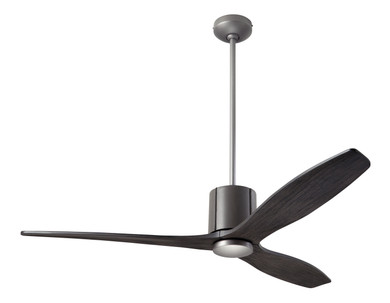 Fans Damp Location by Modern Fan Co ( 201 | LLX-GTGY-54-EB-NL-RC LeatherLuxe DC ) 