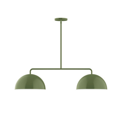 Linear/Island 2 Light Bar by Montclair Light Works ( 518 | MSG432-G15-22 Arcade ) 