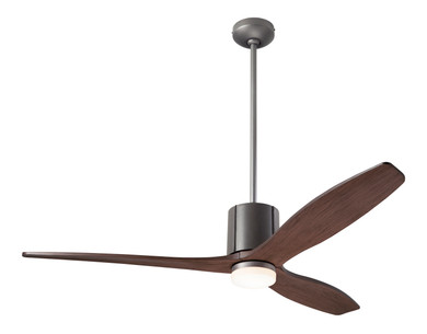 Fans Damp Location by Modern Fan Co ( 201 | LLX-GTGY-54-MG-271-RC LeatherLuxe DC ) 