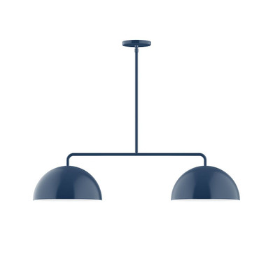 Linear/Island 2 Light Bar by Montclair Light Works ( 518 | MSG432-G15-50 Arcade ) 