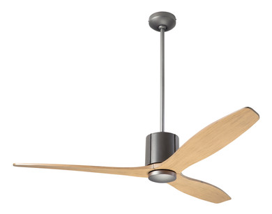 Fans Damp Location by Modern Fan Co ( 201 | LLX-GTGY-54-MP-NL-CC LeatherLuxe DC ) 