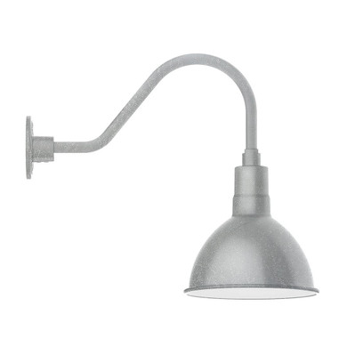 Exterior Wall Mount by Montclair Light Works ( 518 | GNA115-49-W10 Deep Bowl ) 