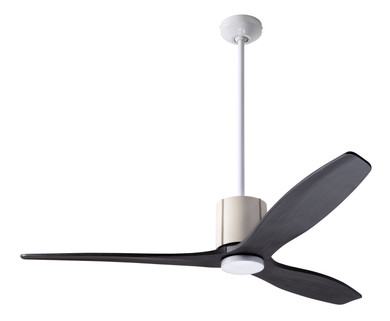 Fans Damp Location by Modern Fan Co ( 201 | LLX-GWIV-54-EB-NL-CC LeatherLuxe DC ) 