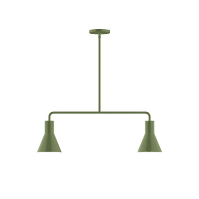 Linear/Island 2 Light Bar by Montclair Light Works ( 518 | MSG436-22-L10 Axis ) 