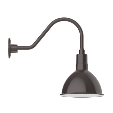 Exterior Wall Mount by Montclair Light Works ( 518 | GNA115-51-B03 Deep Bowl ) 
