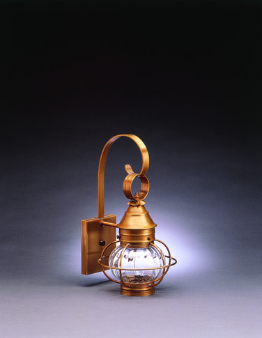 Exterior Wall Mount by Northeast Lantern ( 196 | 2511-AB-MED-OPT Onion ) 