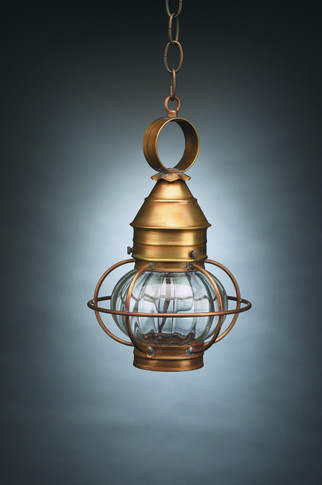 Exterior Hanging by Northeast Lantern ( 196 | 2512-AB-MED-OPT Onion ) 