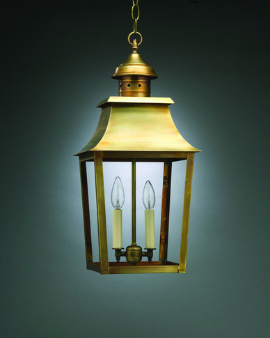 Exterior Hanging by Northeast Lantern ( 196 | 5542-AB-LT2-CLR Sharon ) 