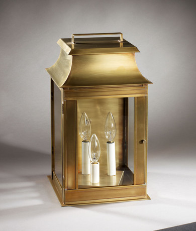 Exterior Wall Mt./Flush by Northeast Lantern ( 196 | 5631-AB-LT3-CLR Concord ) 