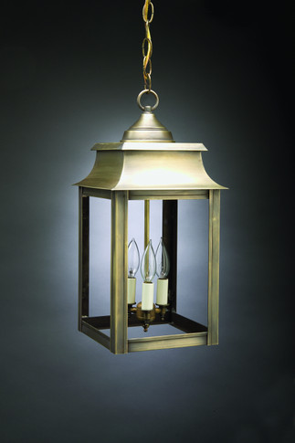 Exterior Hanging by Northeast Lantern ( 196 | 5632-AB-LT3-CLR Concord ) 